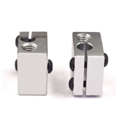 Galvos šildymo blokas E3D V6 - 20x20x12 mm - HOTEND - RepRap