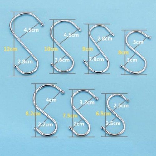 S formos kablys - 120 mm - Metalinis kablys -