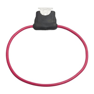 Saugiklio laikiklis automobilio saugikliui 19x12mm-Saugiklių
