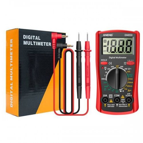 Universalus matuoklis ANENG DM850 - daugiajuostis LCD