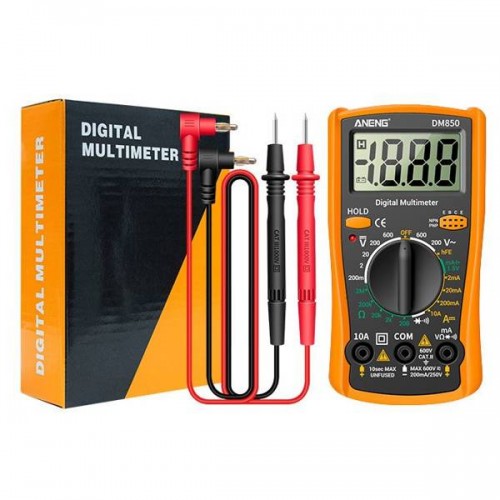 Universalus matuoklis ANENG DM850 - daugiajuostis LCD