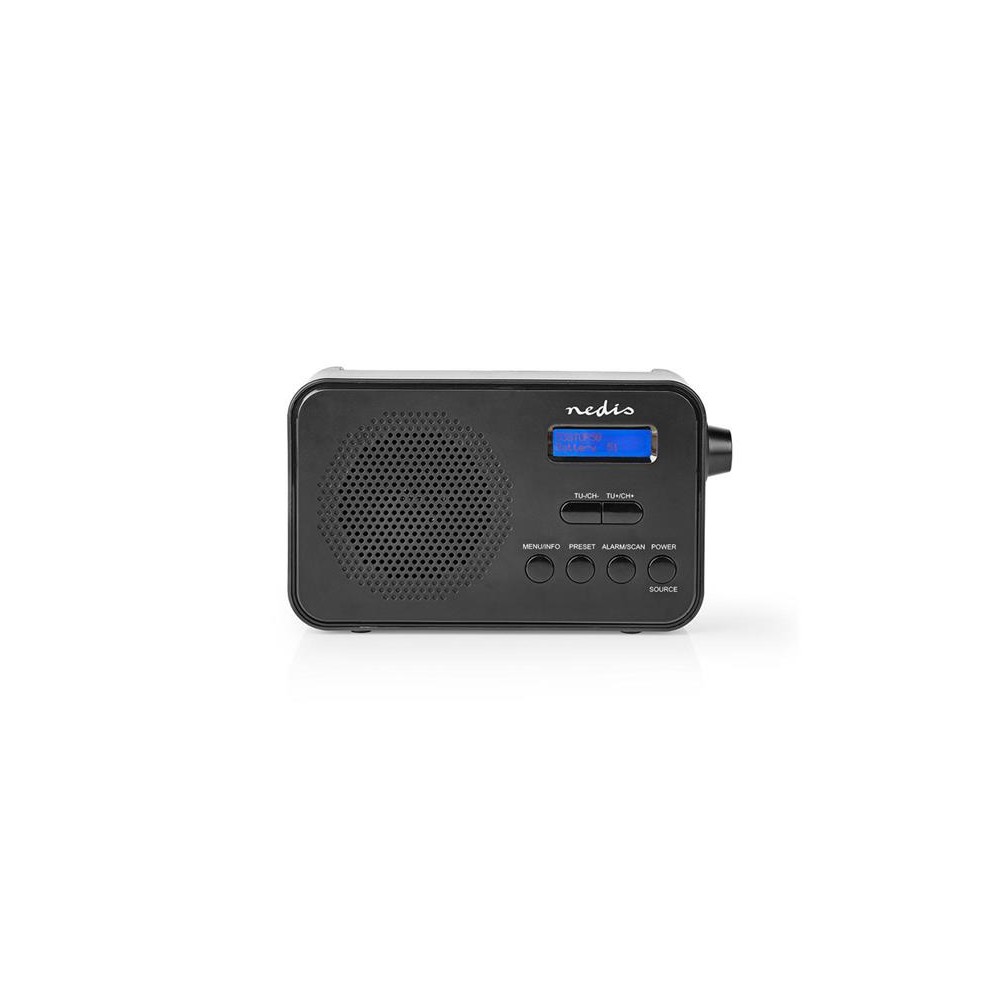 Radio NEDIS RDDB1000BK-Radijo imtuvai skaitmeniniai DAB+