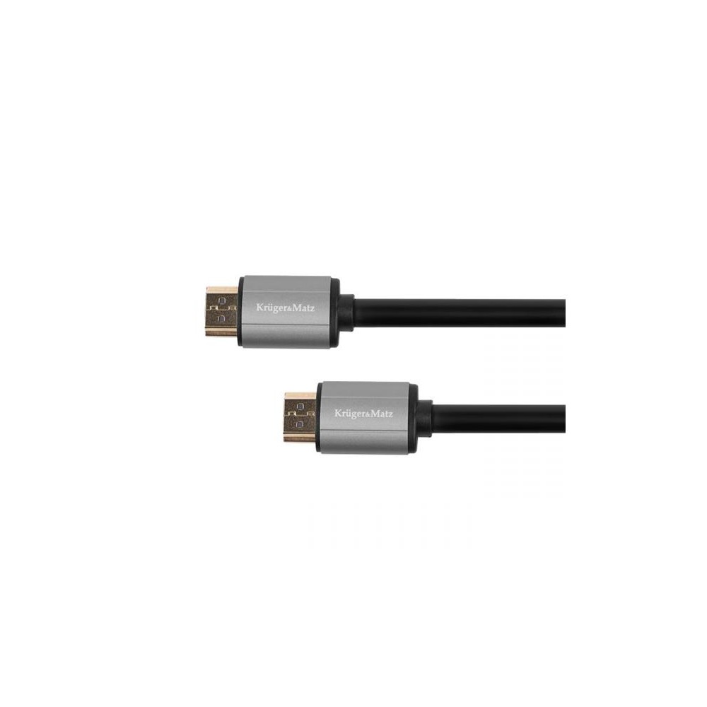 Kabelis KRUGER & MATZ KM1203 HDMI 1m-Kabeliai HDMI / HDMI Kabelis KRUGER & MATZ KM1203 HDMI 1m-Kabeliai HDMI / HDMI