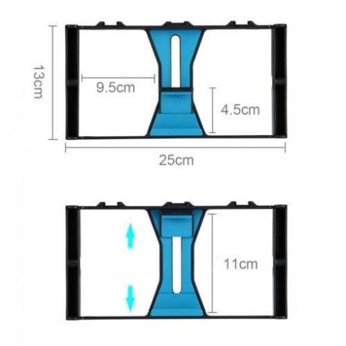 Puluz Vlog platforma su LED šviesa išmaniesiems telefonams