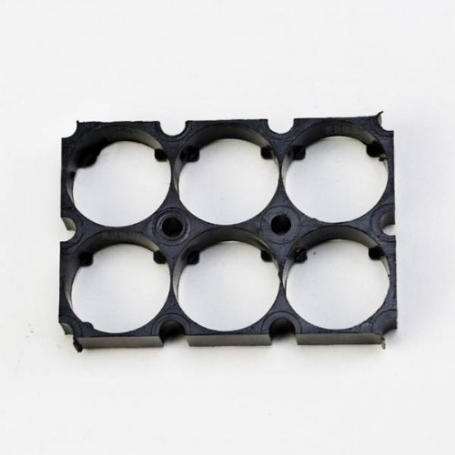 2x3 plastikinis dėklas Li akumuliatorių pakuotėms-Joninis 18650
