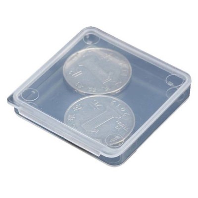 Organizatorius - Plastikinė dėžutė 47x47x8 mm - rakinamas