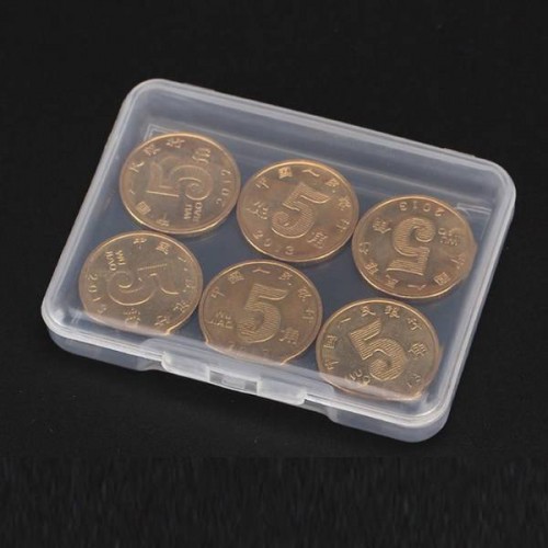 Organizatorius - Plastikinė dėžutė 68x52x12mm - rakinamas