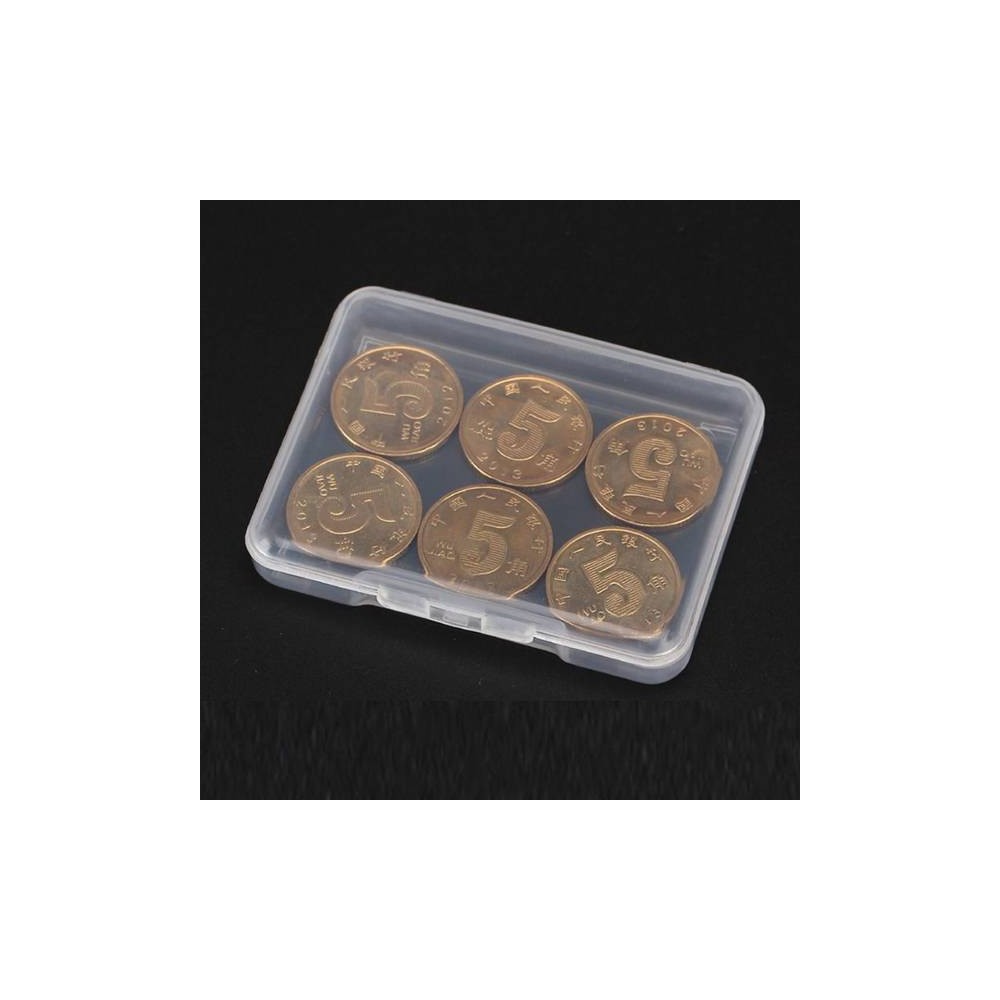 Organizatorius - Plastikinė dėžutė 68x52x12mm - rakinamas