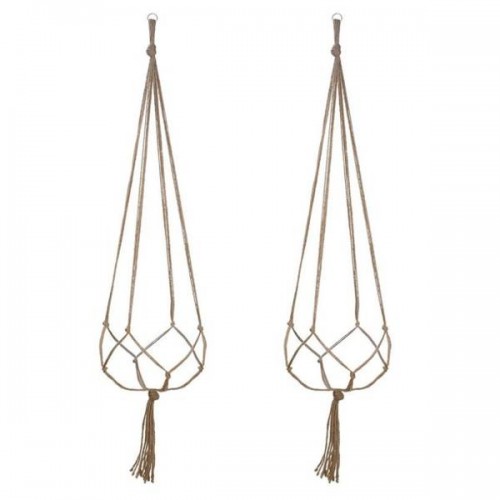 Kabantis gėlių laikiklis - 105 cm - Styginių pakaba - Macramé -