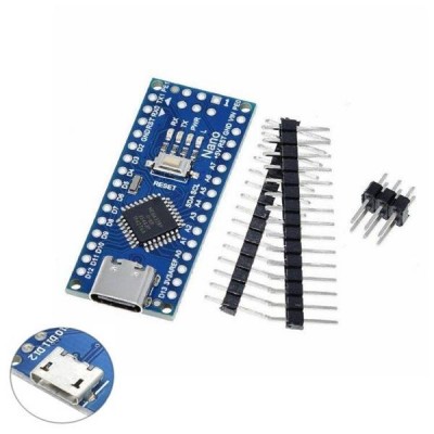 NANO V3.0 16MHz Micro USB - ATmega328P - CH340 - Klonas -