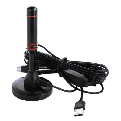 Skaitmeninė DVB kambario antena-T2 HDTV su 25 dBi stiprintuvu -
