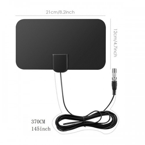 Skaitmeninė DVB kambario antena-T2 10dBi HDTV - nešiojamasis-