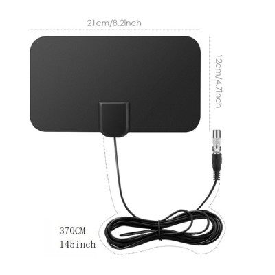 Skaitmeninė DVB kambario antena-T2 10dBi HDTV - nešiojamasis-