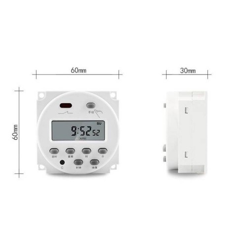 Skaitmeninis jungiklis - Laikmatis 230V - Cn101A -