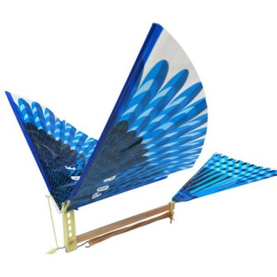 Skrendantis paukštis, plasnojantis sparnais 48x35cm - strėlė -