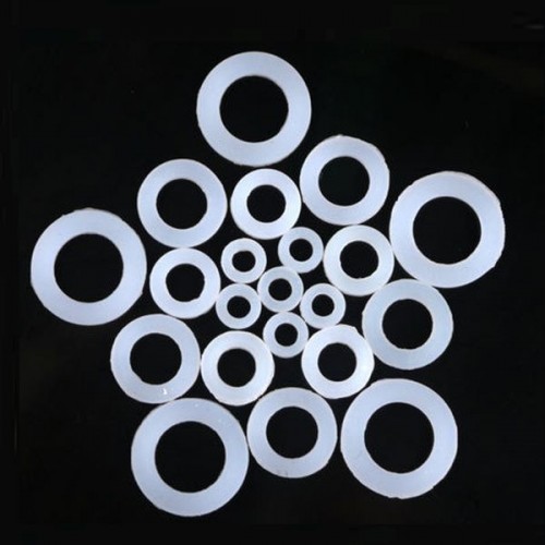 Silikoninis plokščias tarpiklis 19/11 mm - 5 vnt - skalbimo