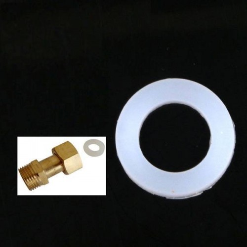 Plokščia silikoninė tarpinė 25/15 mm - 5 vnt - skalbimo mašinos