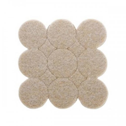 Veltinio pagalvėlės kojoms - apvalus 18mm x 32vnt - baldai -
