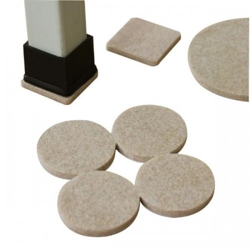 Veltinio pagalvėlės kojoms - apvalus 18mm x 32vnt - baldai -
