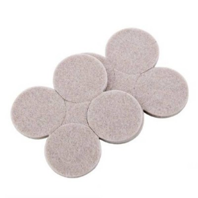 Veltinio pagalvėlės kojoms - apvalus 27mm x 18vnt - baldai -
