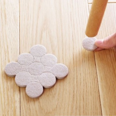 Veltinio pagalvėlės kojoms - apvalus 30mm x 12vnt - baldai -
