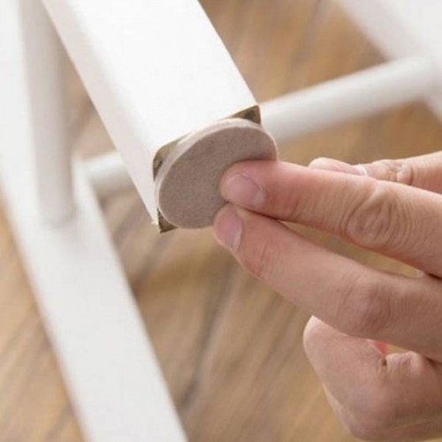 Veltinio pagalvėlės kojoms - apvalus 42mm x 8vnt - baldai -