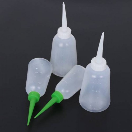 100 ml buteliukas su aplikatoriumi - skysčio dozavimo