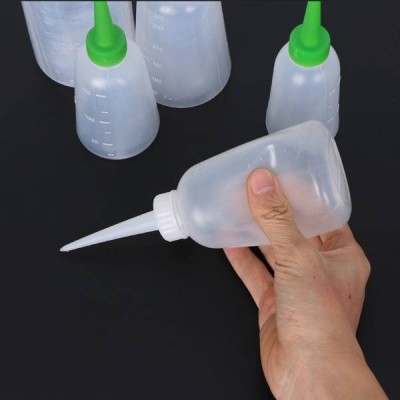 250 ml buteliukas su aplikatoriumi - skysčio dozavimo