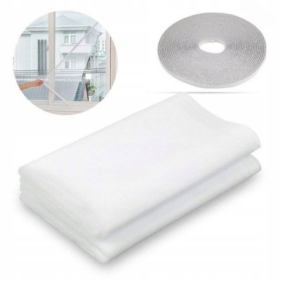 Tinklelis nuo uodų - Velcro tvirtinamas baltas langų tinklas -