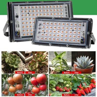 LED panelinė lempa 50W - 230V - visas spektras - augalams ir