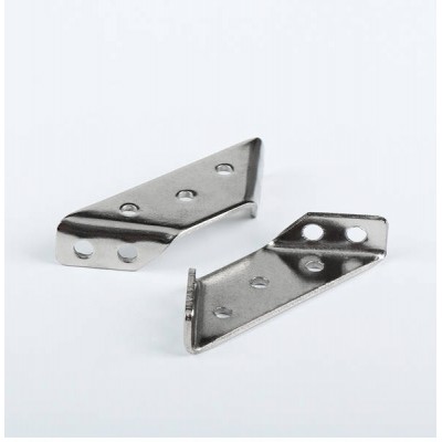 Lentynos kampinis laikiklis - 65 mm - nerūdijančio metalo