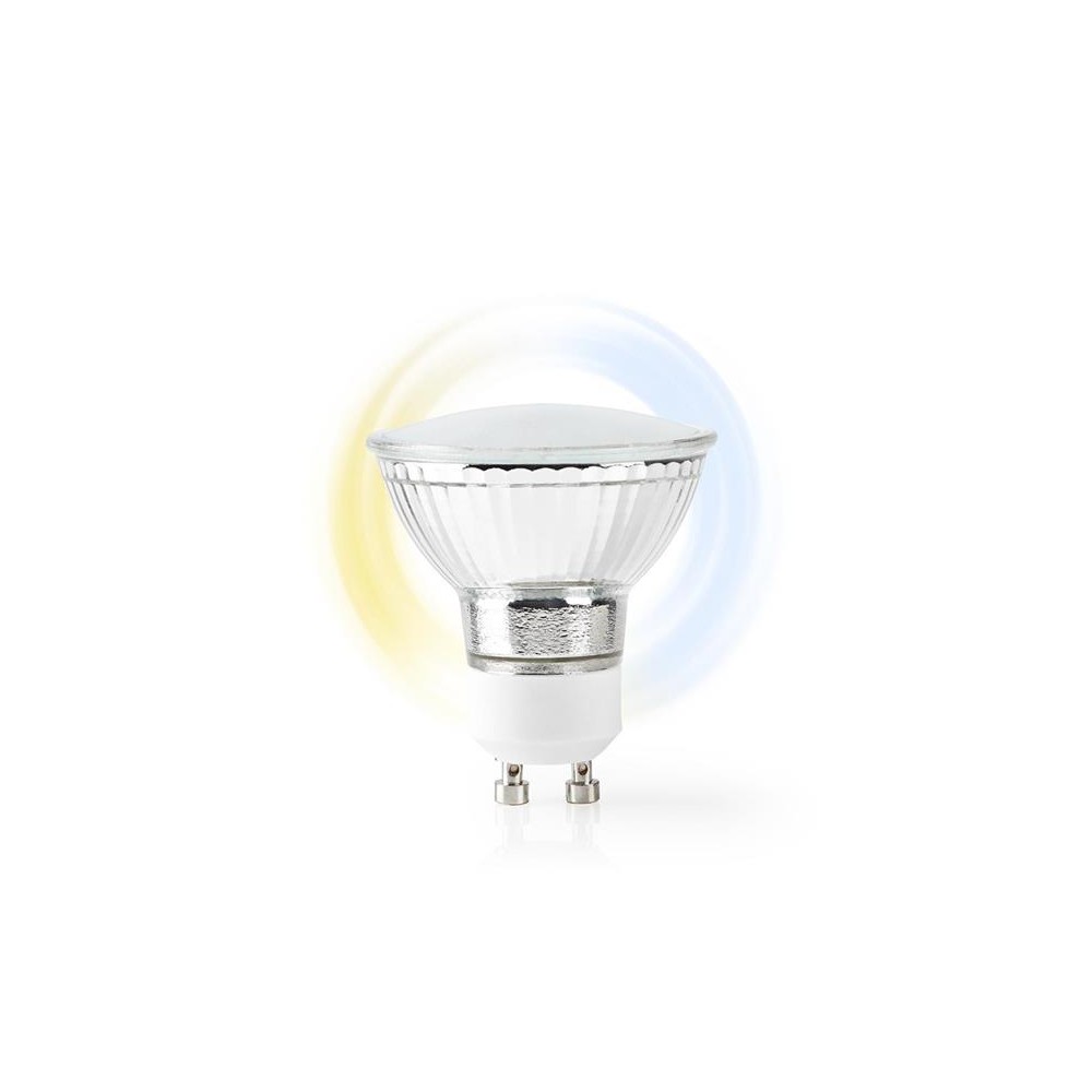 Išmanioji LED lemputė GU10 5W balta NEDIS WIFILW10CRGU10 WiFi
