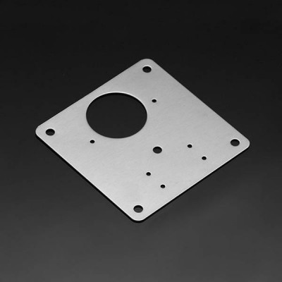 Vyrių remonto plokštė - 90x90 mm lakštinis metalas 1 mm - baldų