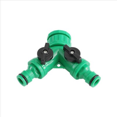 T-taškas su vožtuvais - sodo žarnos jungtis - augalų laistymo