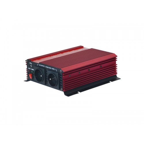 Maitinimo inverteris GETI GPI 1012 12V/230V 1000W