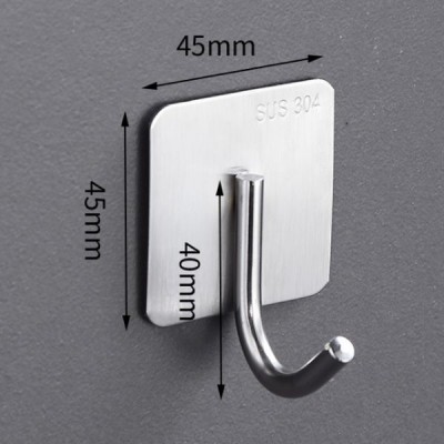 Viengubas lipnus kabliukas 45x45 mm - Blizgučių pakaba -