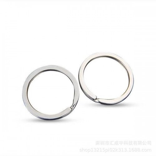 Spyruoklinis žiedas raktų pakabui - 35 mm x10 vnt - butas - Spyruoklinis žiedas raktų pakabui - 35 mm x10 vnt - butas -