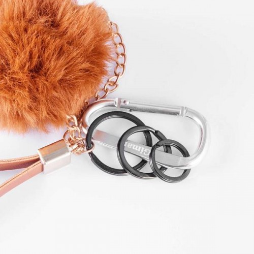 Spyruoklinis ratukas raktų žiedui - 30 mm - juoda - butas - Spyruoklinis ratukas raktų žiedui - 30 mm - juoda - butas -