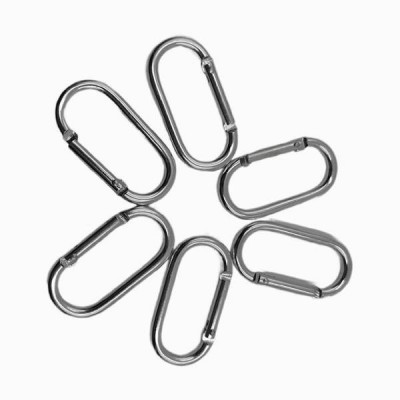 Ovalus kabliukas 50x24mm - Karabinas raktams - Sagtis -