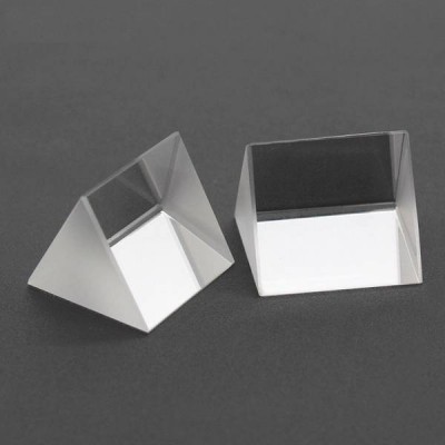 Optinė trikampė prizmė 25x25x25 mm - stiklas-Pagrindinis