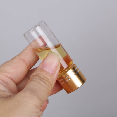 Plastikinis buteliukas su metaliniu dangteliu 20ml - Pavyzdžio