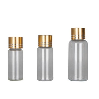 Plastikinis buteliukas su metaliniu dangteliu 20ml - Pavyzdžio