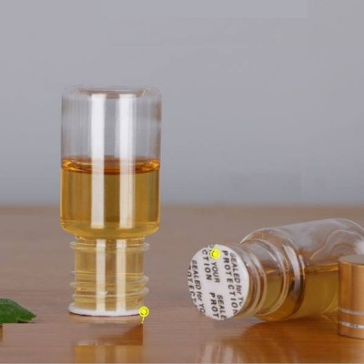 Plastikinis buteliukas su metaliniu dangteliu 20ml - Pavyzdžio