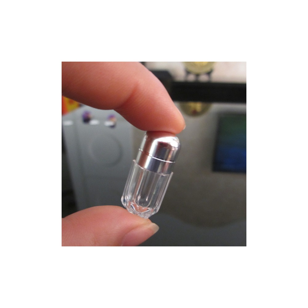 Mėginio ir kapsulės talpykla - 2 ml buteliukas - 13x31 mm -