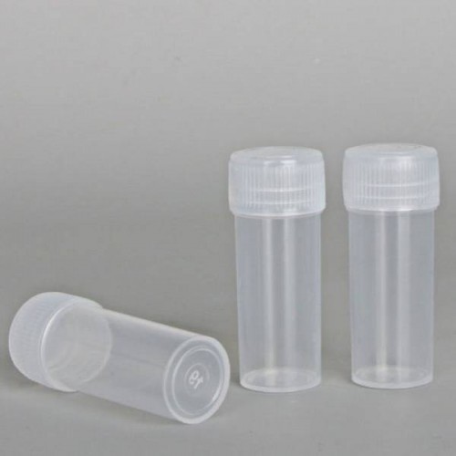 Mėginio ir kapsulės talpykla - 5 ml buteliukas - mini