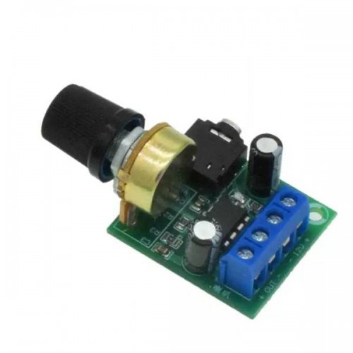Garso galios stiprintuvo modulis YX1667 - LM386 - 12W - 3-12V