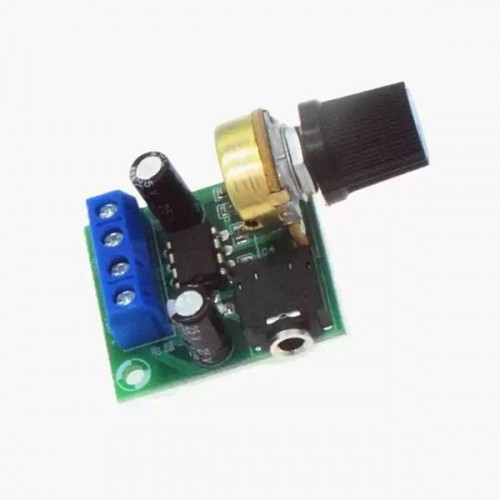 Garso galios stiprintuvo modulis YX1667 - LM386 - 12W - 3-12V