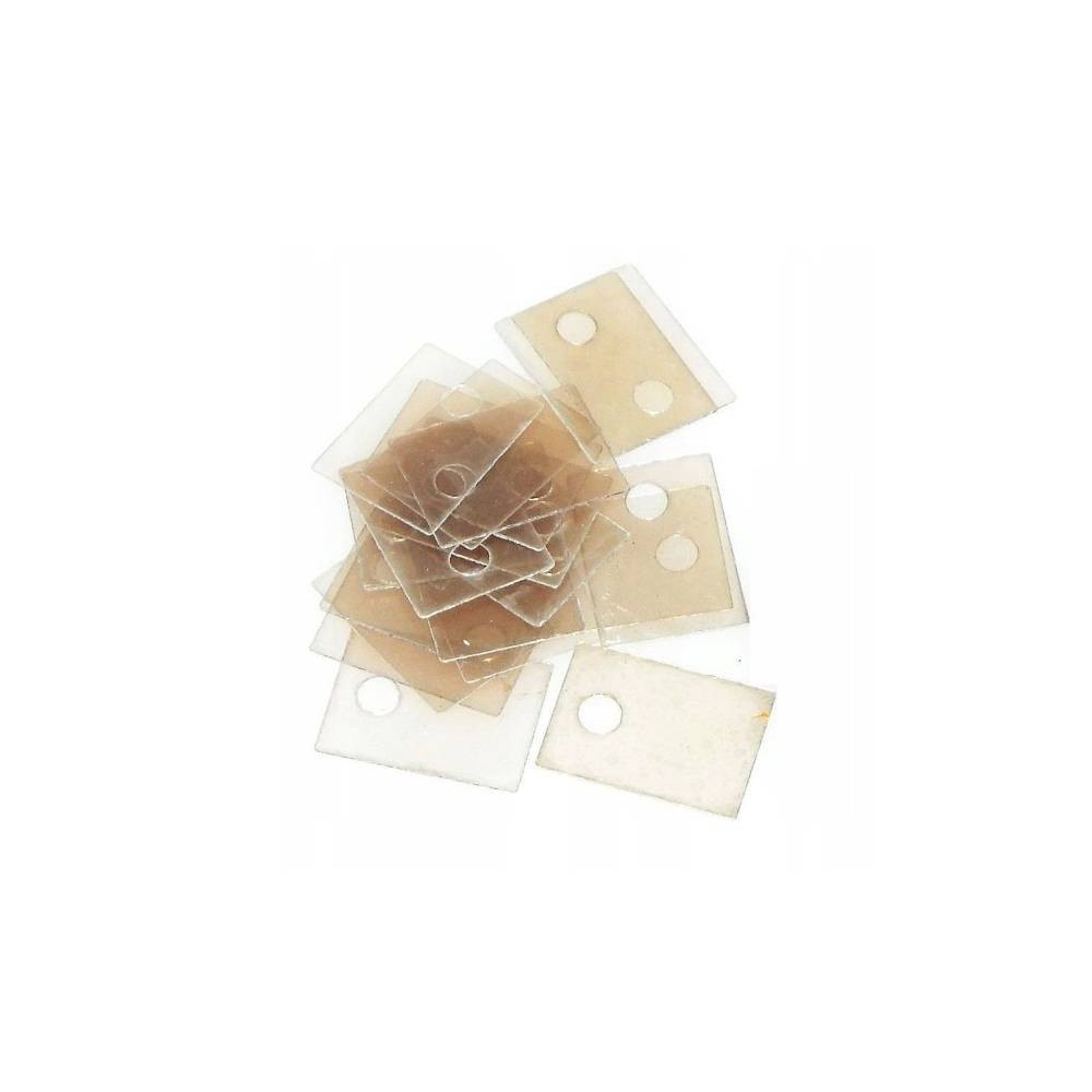 Šilumai laidus žėručio padėklas TO220 18x13mm - 10 vnt -