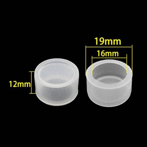 Vandeniui atsparus apvalus 16 mm jungiklio dangtelis -