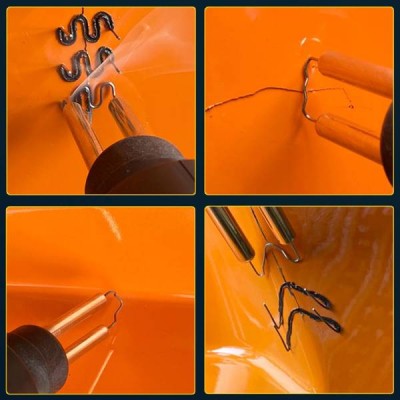 Plastiko virinimo kabės 0,8 mm - Segtukas suvirinimo aparatui -